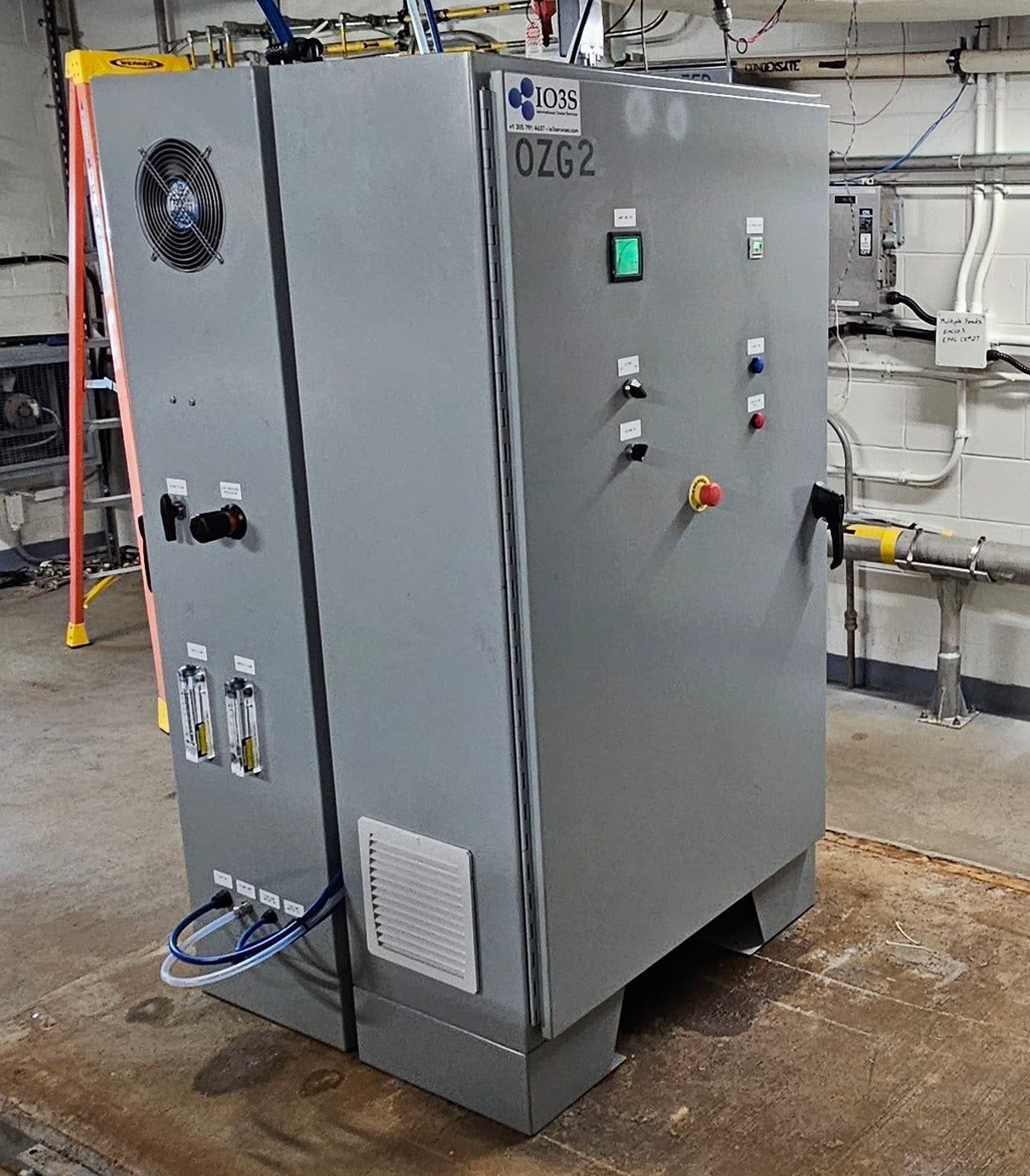 Water Cooled Ozone Generator Greater than 4 Grams