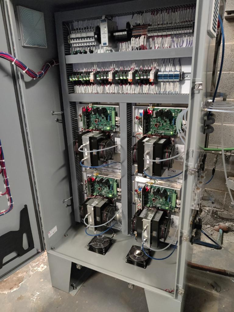 Quad 60 Gram Plasma Block Cabinet with Individual Controls